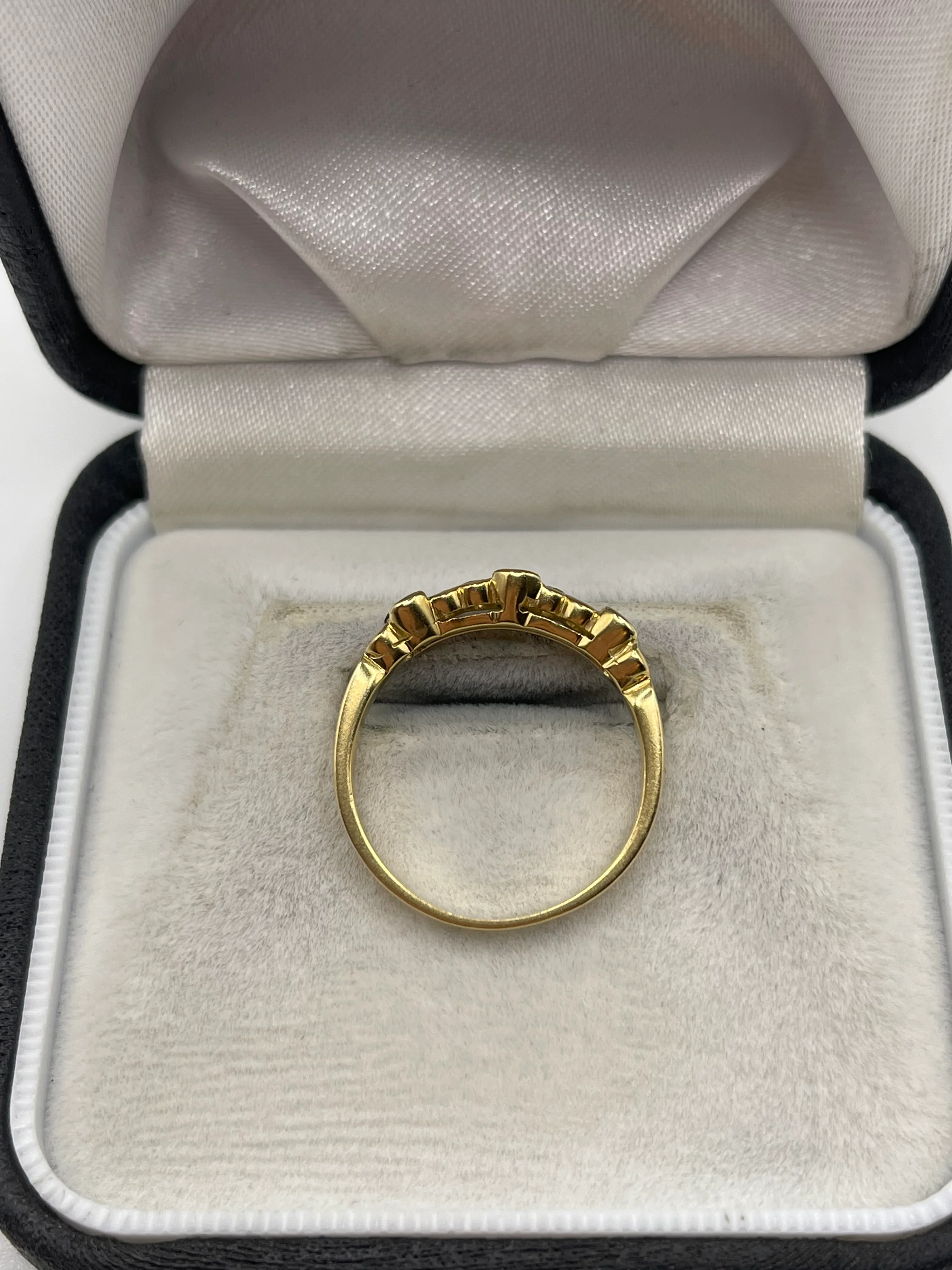 18ct gold sapphire and diamond ring - Image 3