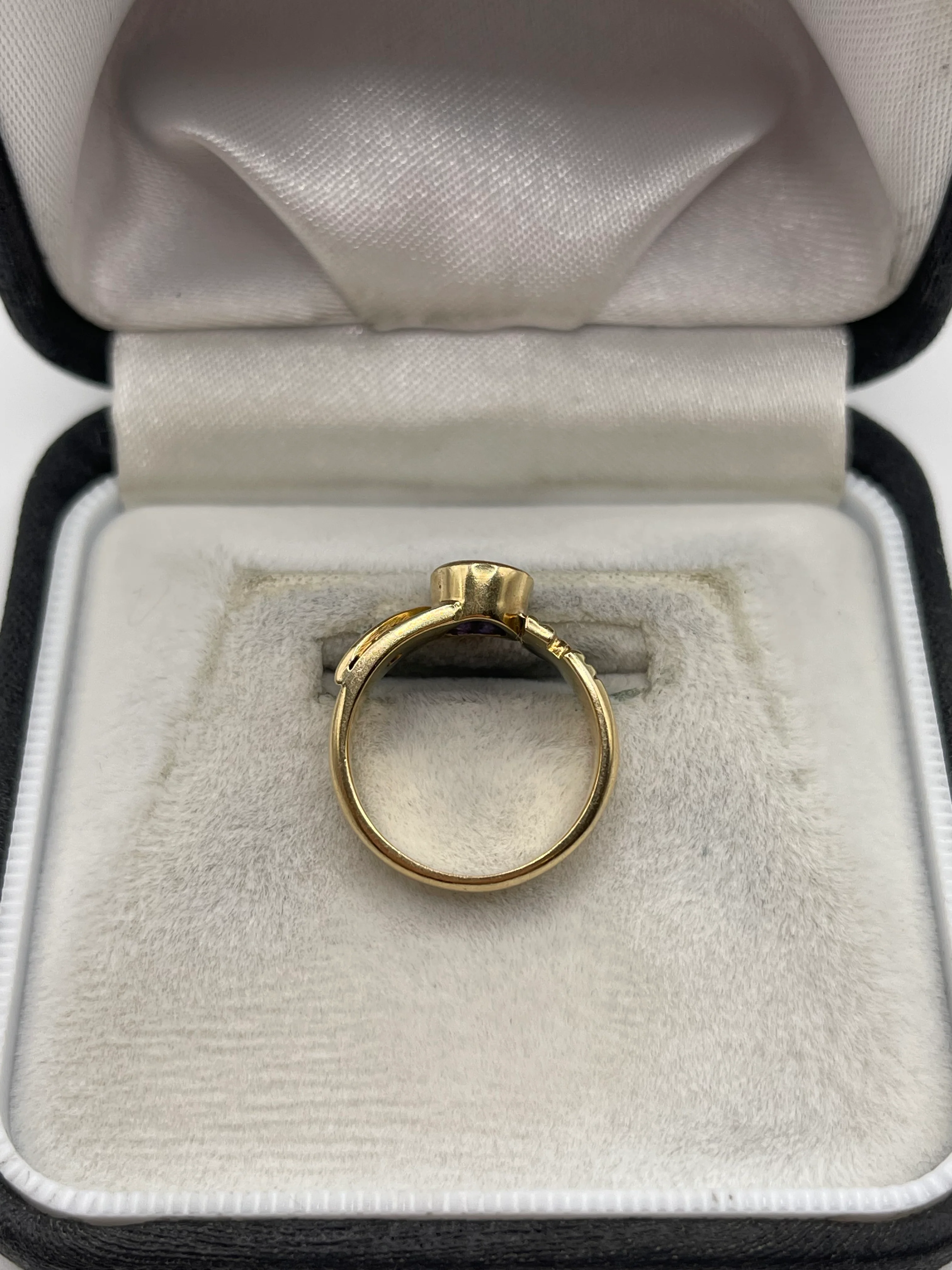 18ct gold sapphire ring - Image 3