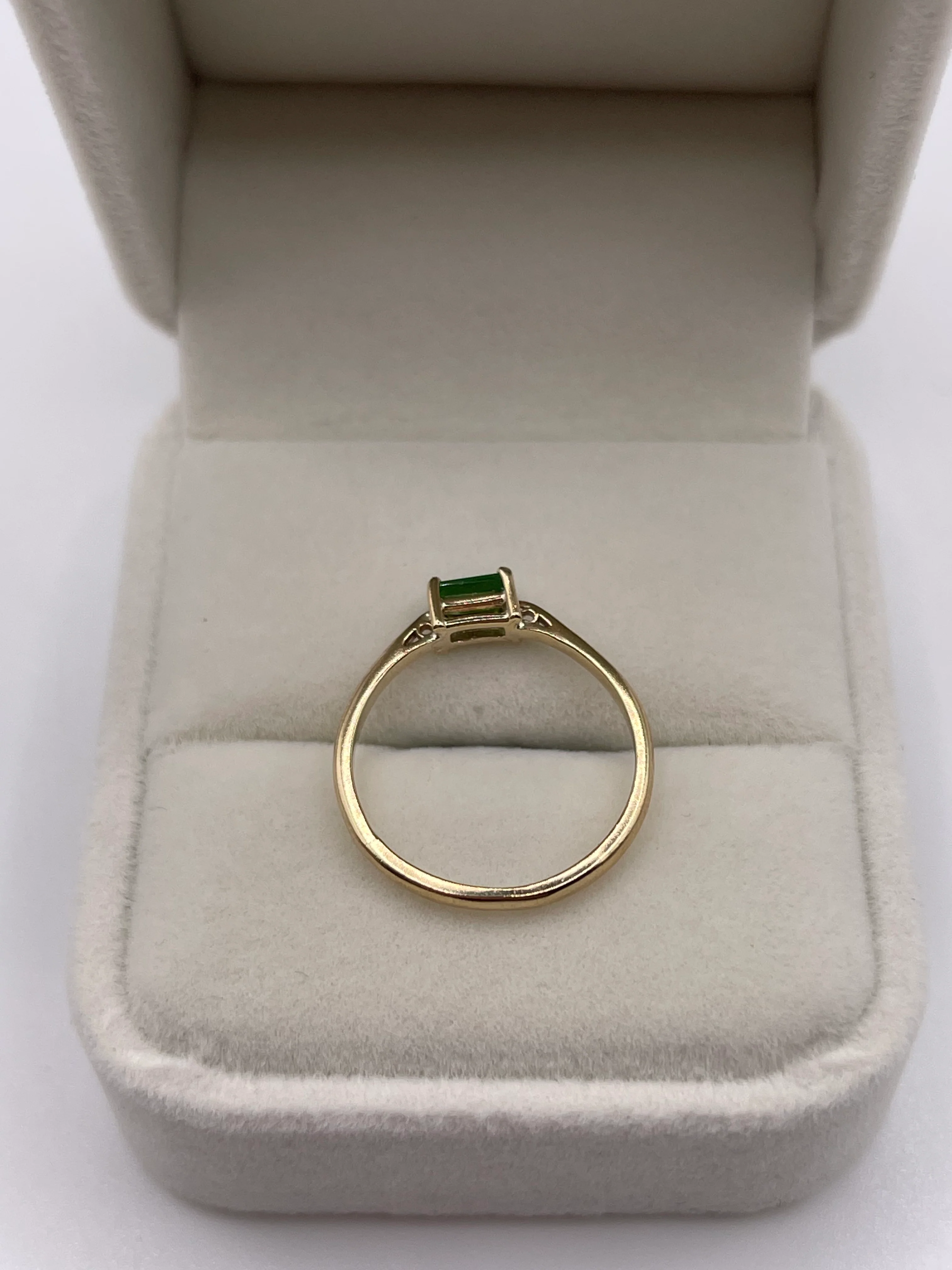 9ct gold diopside ring - Image 3