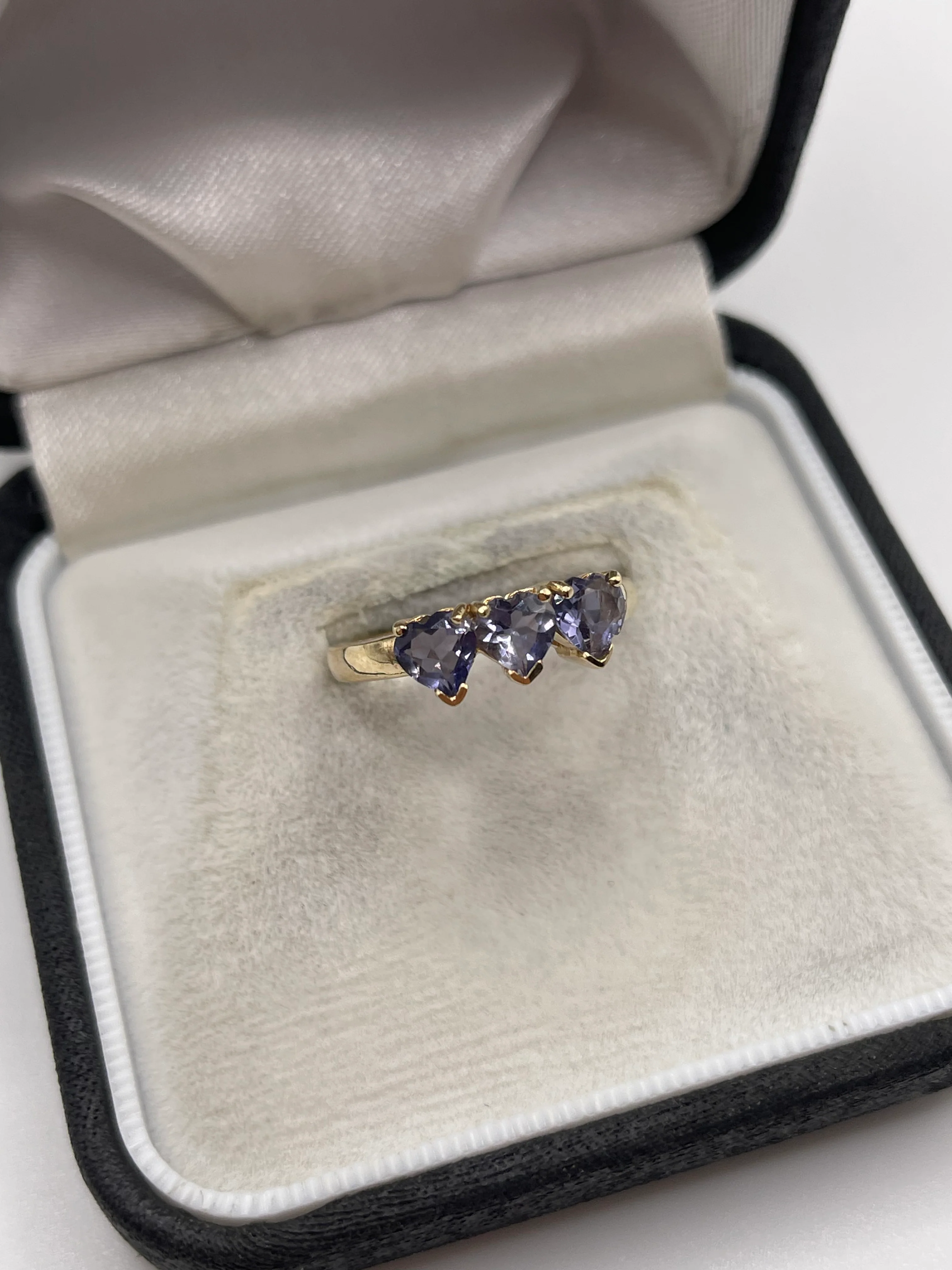 9ct gold iolite ring - Image 2