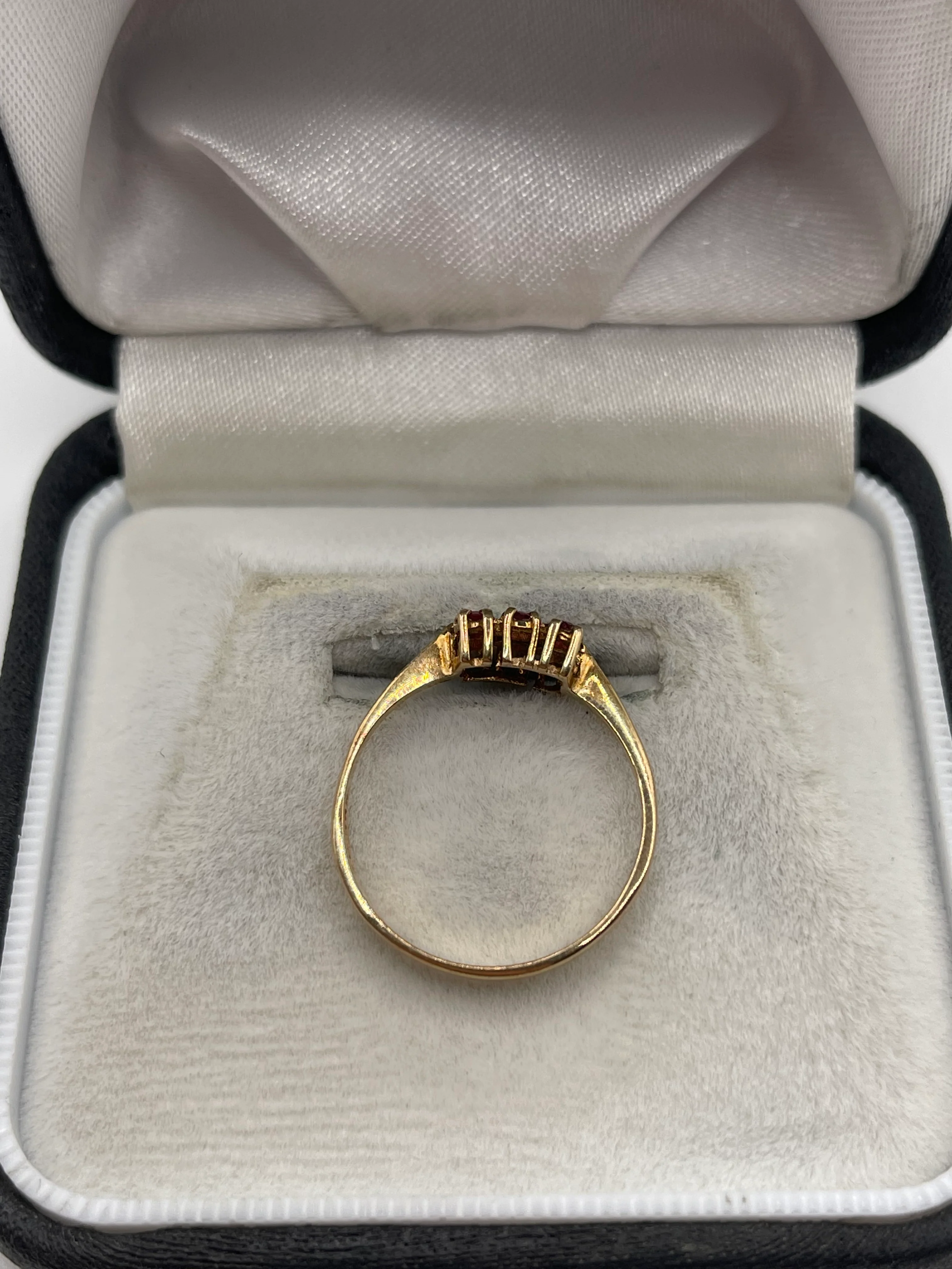 9ct gold ruby ring - Image 3