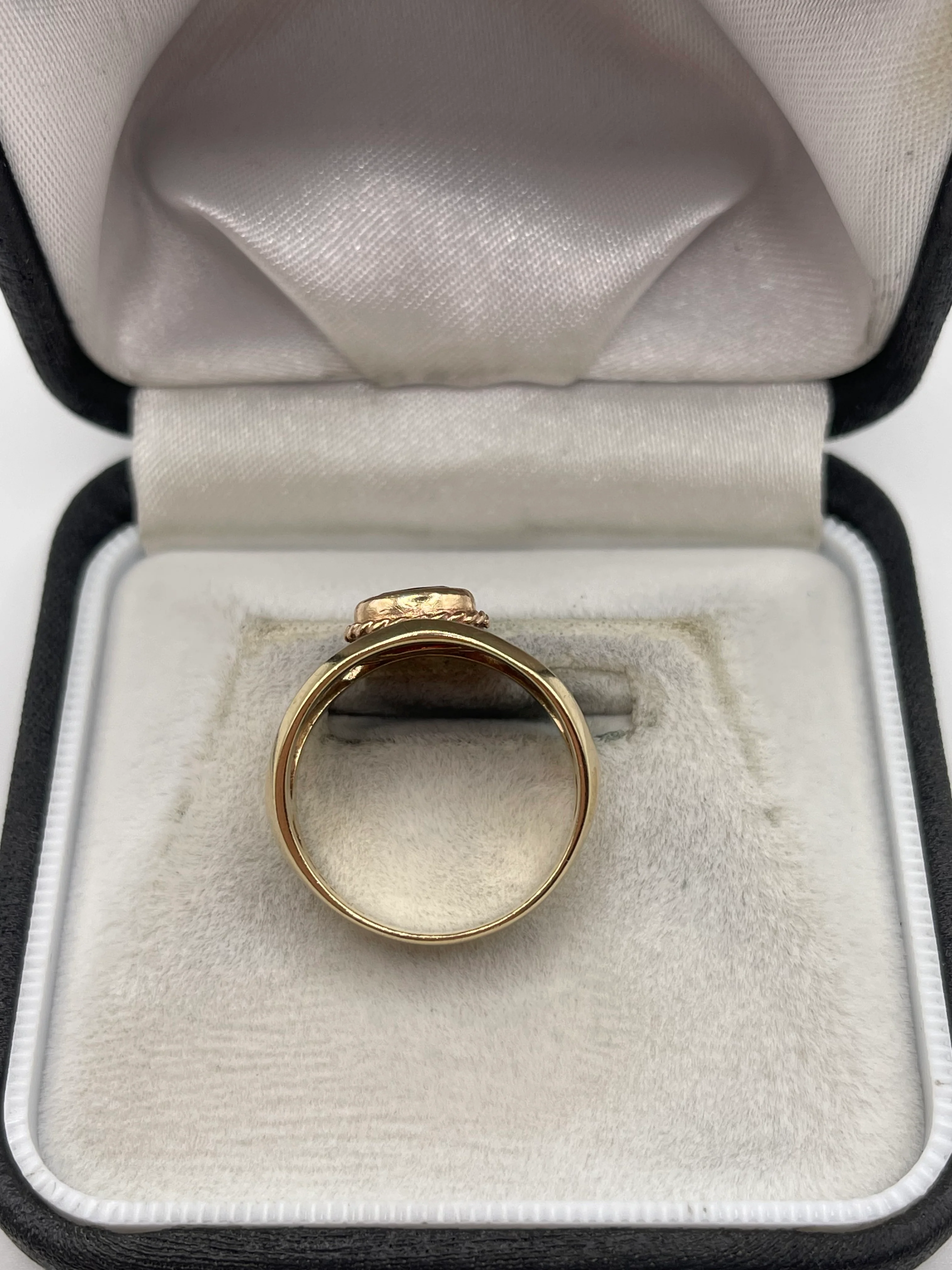 Clogau 9ct gold garnet ring - Image 3