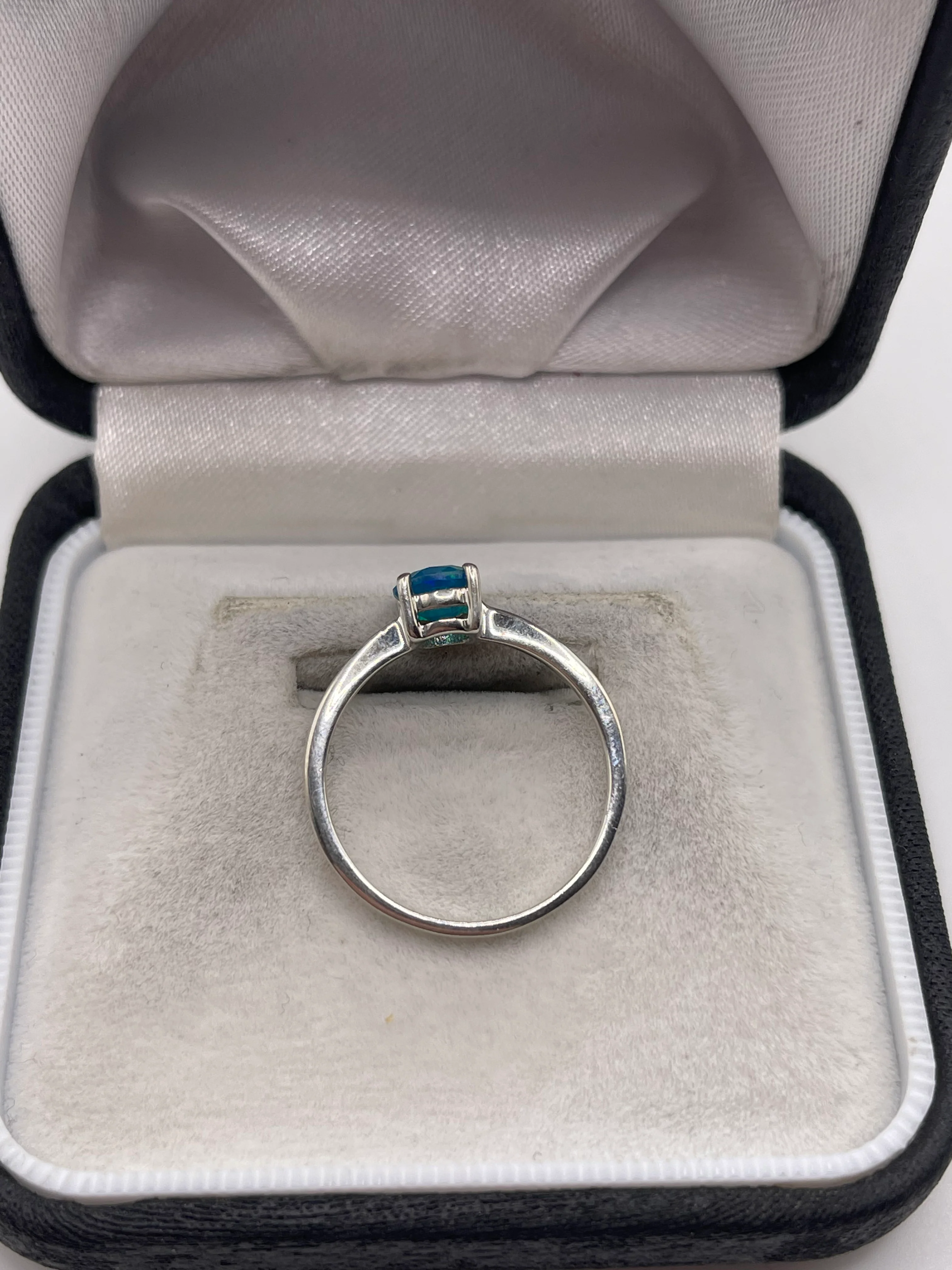 Silver gemstone ring - Image 3