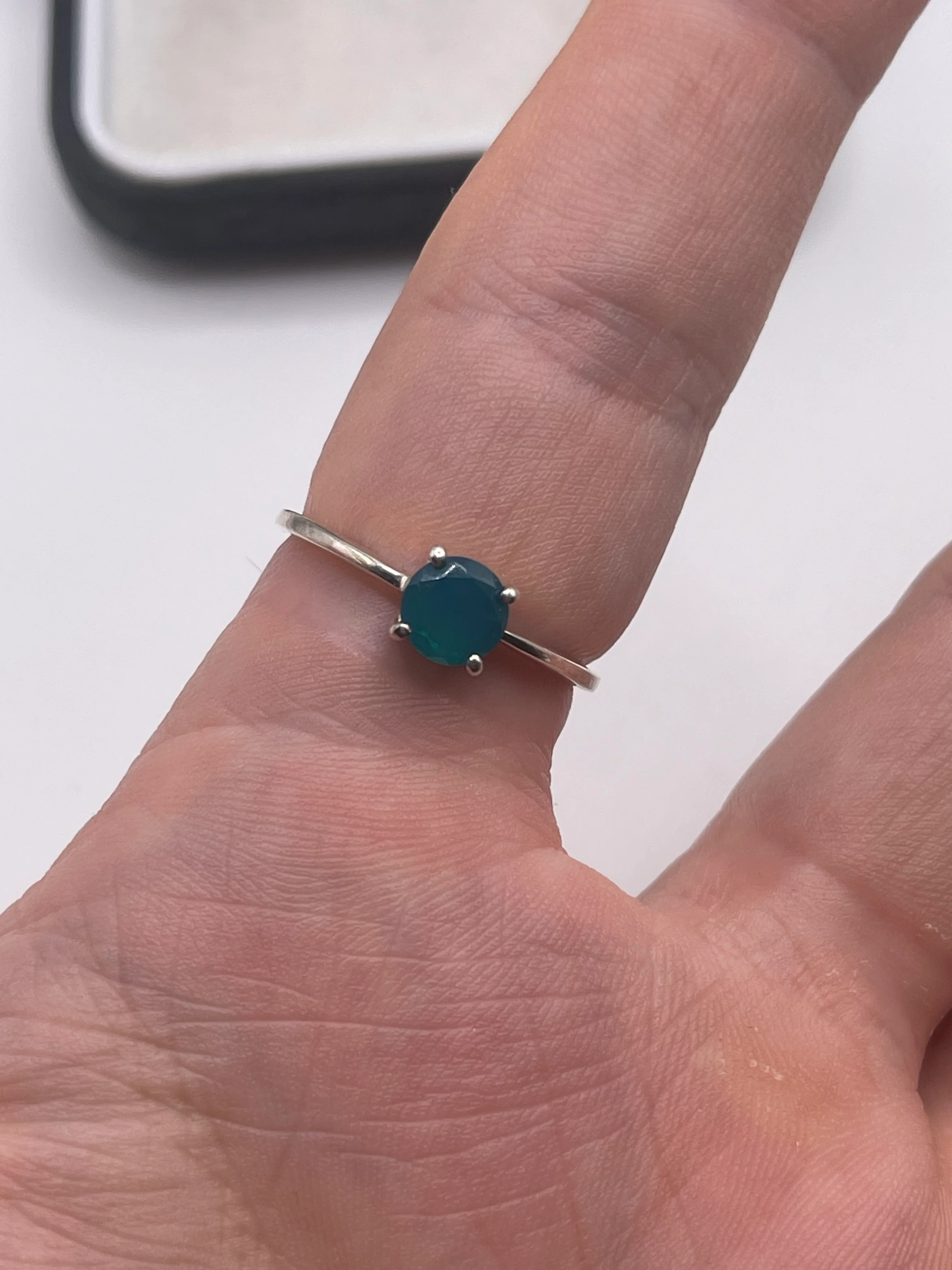 Silver quartz ring - Image 4