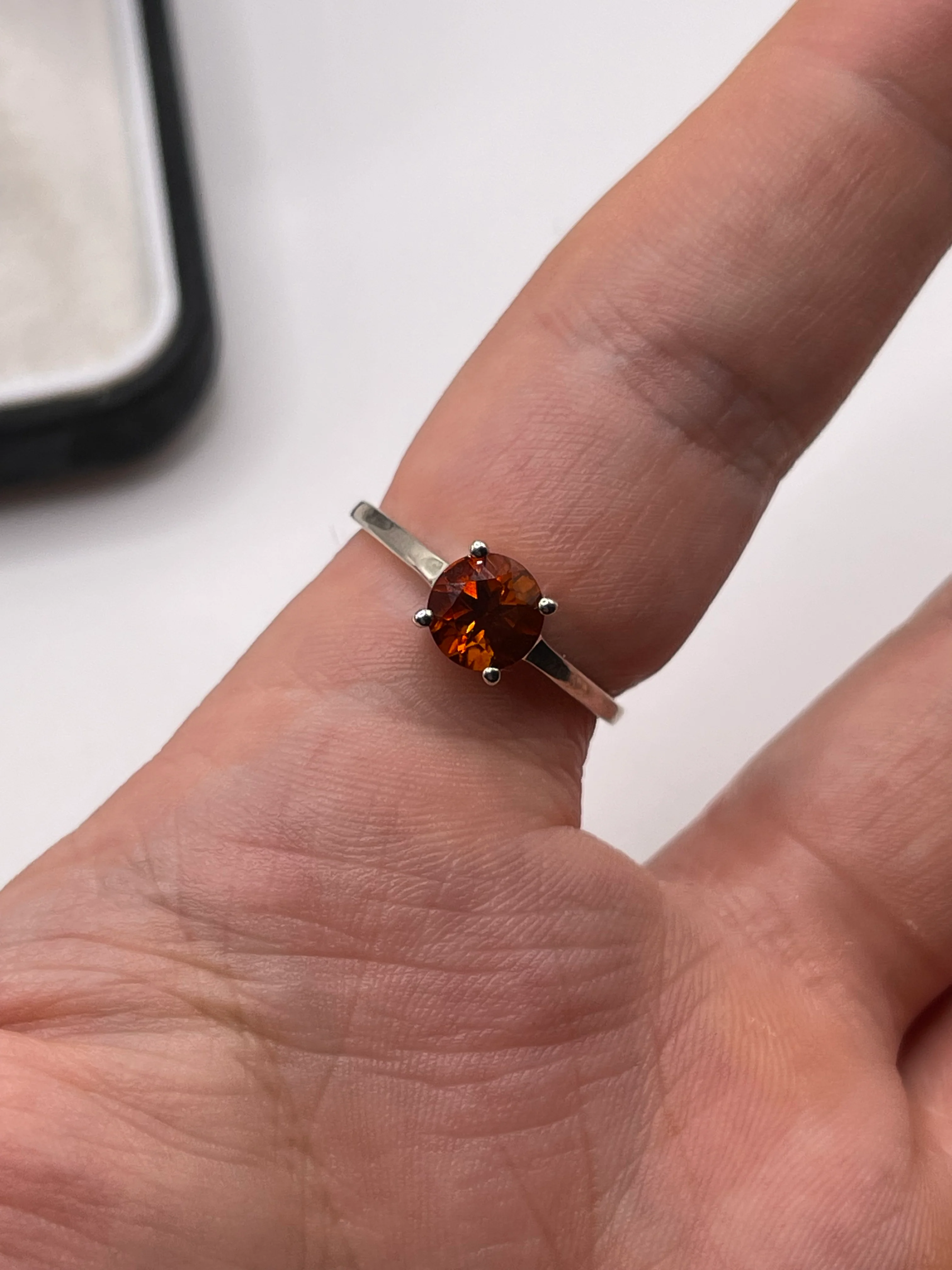 Silver topaz ring - Image 4